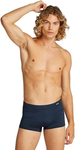 Image of Calvin Klein Men’s Swim Trunks, Blue (Dark Sapphire), M