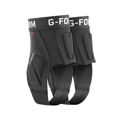 Image of G-Form Pro-X4 Ankle Guards, Black, Youth O/S