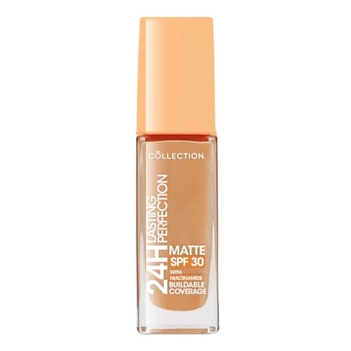 Image of Collection Cosmetics Lasting Perfection Matte Foundation, Full Coverage, Anti-Ageing Effect, 11N Maple Neutral 27ml