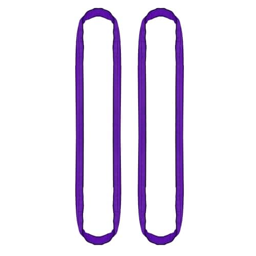 Image of PONSA. 1t-1m. Endless Round Sling. 1000 kg - E.W.L. 1 Meter (2 m Circumference). with Anti-Cut and Anti-Abrasion Treatment PONSAGARD (Pack 2 u.)
