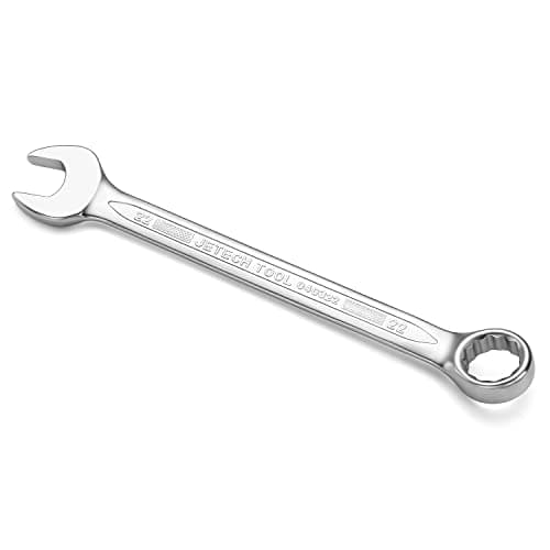 Image of Jetech 22mm Combination Spanner - Durable Cr-V Steel High Strength 12 Point Double Head Wrench in Sand Blasted Finish