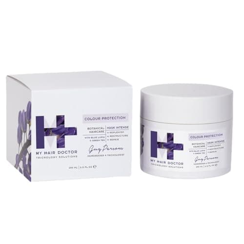 Image of MHD Keratin Repair Deep Conditioning Colour Protection Hair Mask Intense for Dry, Colour Treated Hair, Sulphate Free, Vegan Haircare 200ml