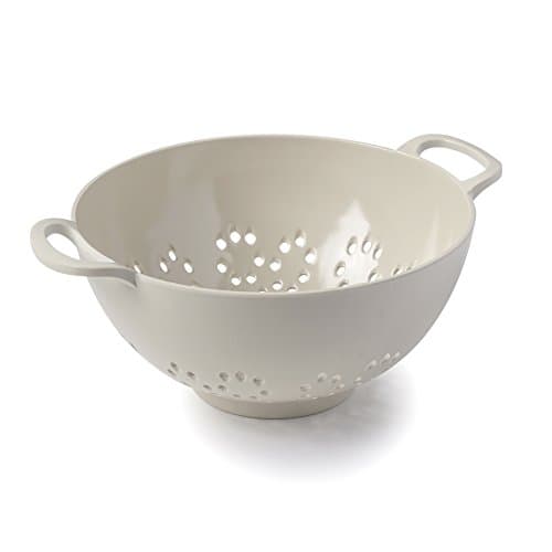 Image of Zeal Colander Small (6”/15cm), Melamine, Cream, 19.5 x 15 x 7.5 cm