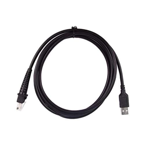 Image of USB Cable for Datalogic Barcode Scanner Datalogic D100 GD4130 QD2130 GD4430 QW2120 QD2100 6ft Straight
