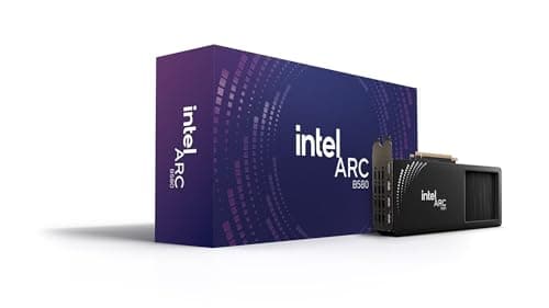 Image of WEELIAO Intel Arc B580 Limited Edition Graphics Card Black GDDR6 2670MHz Dual Fan Video Card (192-bit, PCI-Express 4.0 x8, One HDMI Three DisplayPorts, Supports 4k)