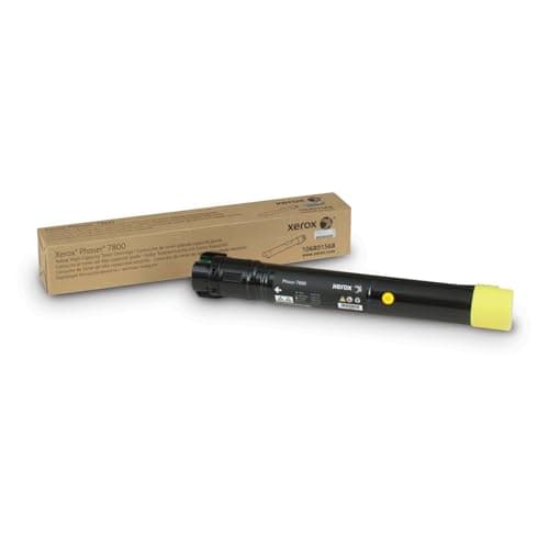 Image of Xerox Genuine Phaser 7800 Yellow High Capacity Toner Cartridge (17,200 Pages) - 106R01568