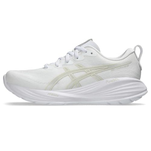 Image of ASICS Women's Gel-Cumulus 27 Running Shoes, White/Lake Grey, 6.5 UK