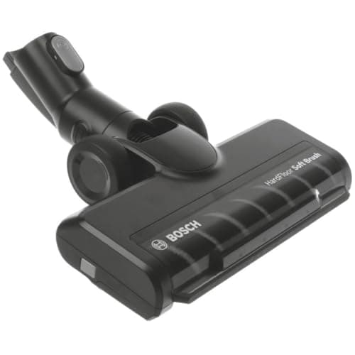 Image of Bosch BHZUHF Hard Floor Soft Nozzle, Suitable for Unlimited Series 6 and 8 Cordless Vacuum Cleaners, Parquet and Tiles, LED Lighting, Gentle Cleaning, Original Accessories, Black