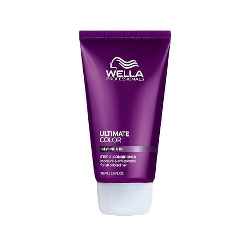 Image of Wella Professionals ULTIMATE COLOR Conditioner For all Coloured Hair - Protects Hair Colour & Locks in Moisture - With Glycine & Metal Purifier 75ml