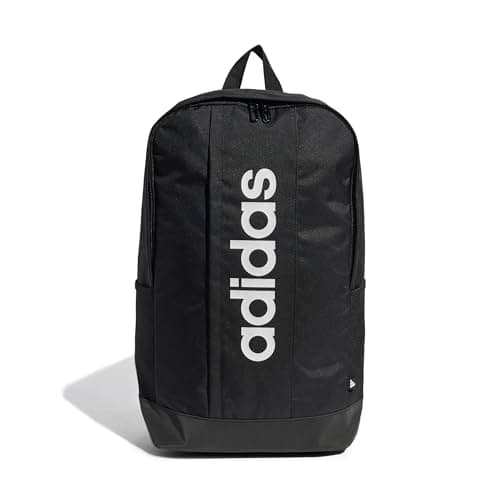 Image of adidas Unisex LINEAR BACKPACK, black/black/white, One Size