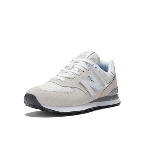 Image of New Balance Mens Nb 574 Sneakers, Nimbus Cloud With White, 8 UK