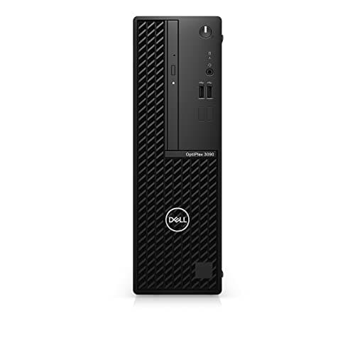 Image of Dell Optiplex 3090 Small Business Desktop Tower, Intel Core i5-10505, DVD+/-RW, 8 GB DDR4 RAM, 256 GB SSD, Mouse and Keyboard Included, Win 10 plus Win 11 Pro, Black