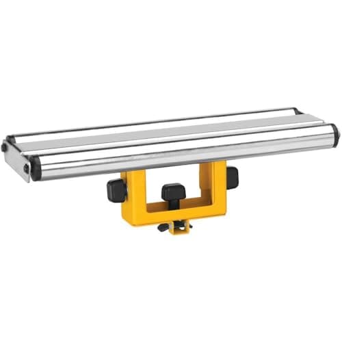 Image of DEWALT Miter Saw Stand Wide Roller Work Support Attachment (DW7027) Large, Yellow