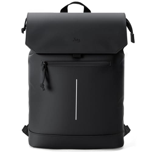 Image of Lekespring Laptop Backpack-Waterproof Rucksack Bag for Women Men, School Bag for Students, Work Backpack, Black