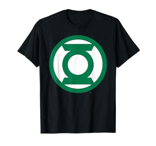 Image of DC Green Lantern Logo Green T-Shirt