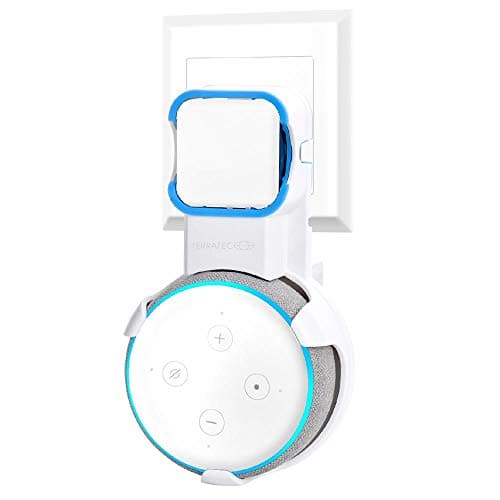 Image of TerraTec Hold Me Echo Wall Mount for Amazon Echo® Dot 3rd Generation White 324192