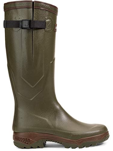 Image of Aigle Mens Parcours 2 Var Work Wellingtons, Khaki, 9 UK