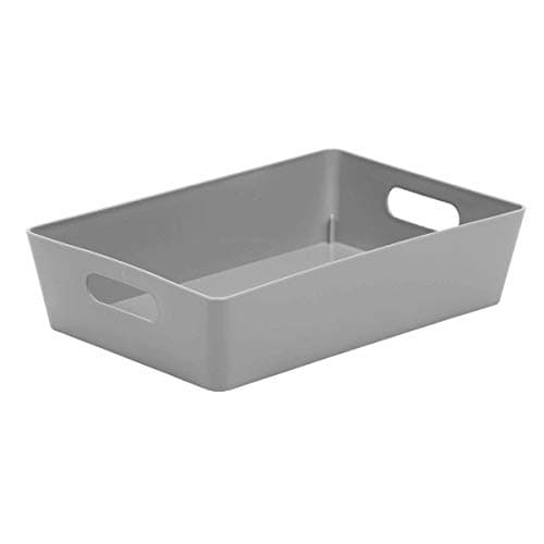 Image of Wham Studio Basket Rectangular Cool Grey 4.01, Large