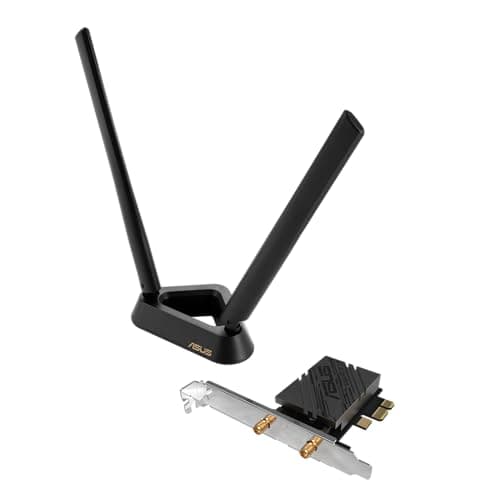 Image of ASUS PCE-BE92BT BE9400 Wi-Fi Adapter, Tri-Band, Wi-Fi 7 Adapter, Bluetooth 5.4, OFDMA, Multi-link Operation