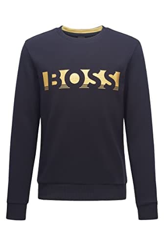 Image of BOSS Men's Salbo 1 Sweatshirt, Dark Blue402, XL
