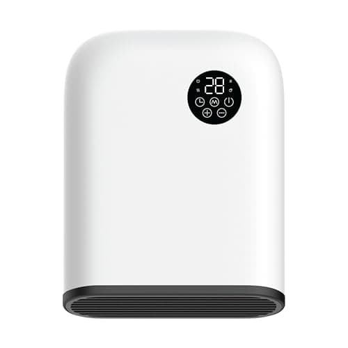 Image of TCP WALL MOUNTED HEATER - 2kW, Instant Warmth, Weekly Programming, Fast Heating, Open Window Detection, Wall mounted, Remote Control, Digital Touch Screen, White