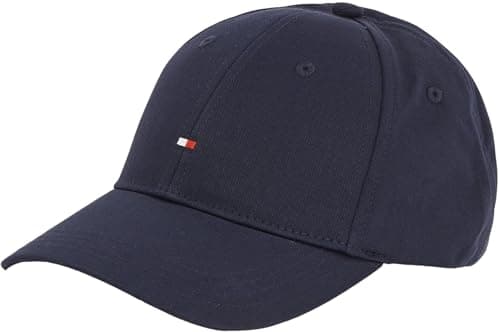 Image of Tommy Hilfiger Children Unisex Baseball Cap Small Flag, Blue (Space Blue), S-M