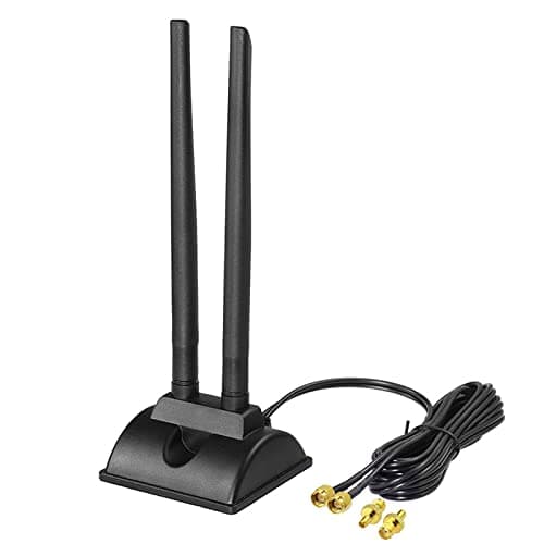 Image of Bingfu 4G LTE Aerial SMA TS9 Antenna 6dBi Magnetic Base MIMO Antenna for 4G LTE CPE Broadband Wireless Router Gateway Modem Netgear ZTE D-Link TP-Link Archer ASUS 4G-AC68U Huawei B525 B315