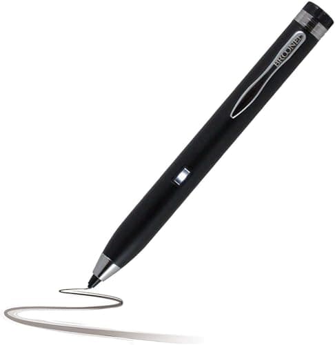 Image of Navitech Silver Mini Fine Point Digital Active Stylus Pen Compatible With The HTC 10 / HTC Desire 530 / HTC One A9