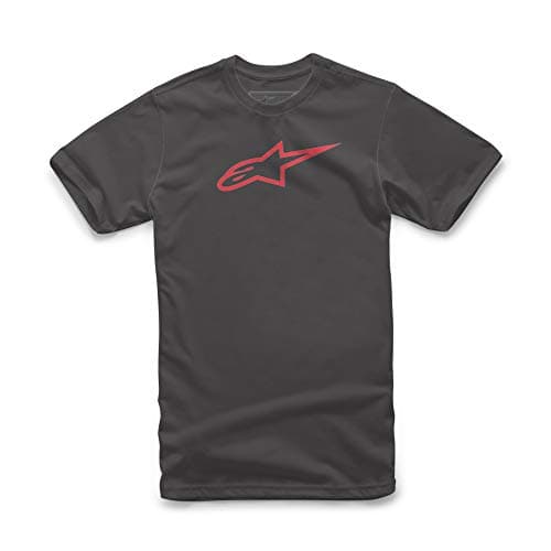 Image of Alpinestars Men's Ageless Classic Tee T-Shirt, (Black/Red 1030), Small (Size: S)