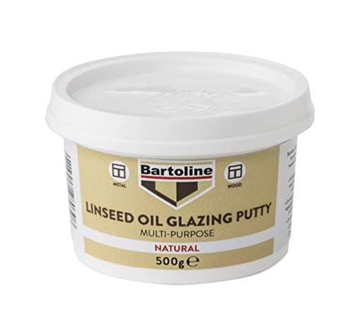 Image of Bartoline Multi-Purpose Linseed Oil Putty 500g – Traditional Glazing & Wood Repair Putty for Wood & Metal Frames