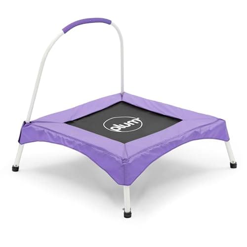 Image of Plum Play Junior Bouncer My First Trampoline with Handle (Purple)