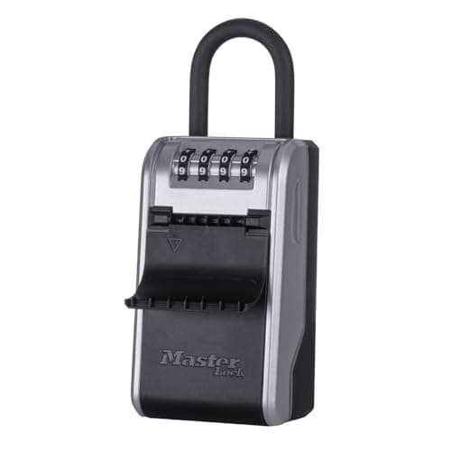 Image of Master Lock 5480EURD Key Safe with New Innovative Design, Shackle, Large Capacity, High Security