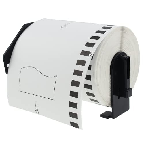 Image of Compatible DK-22243 102mm x 30.48m White Thermal Standard Address Labels Compatible with Brother QL-500 550 570 700 710W 720NW 800 810W 820NWB 1050 1100 1110NWB Printers