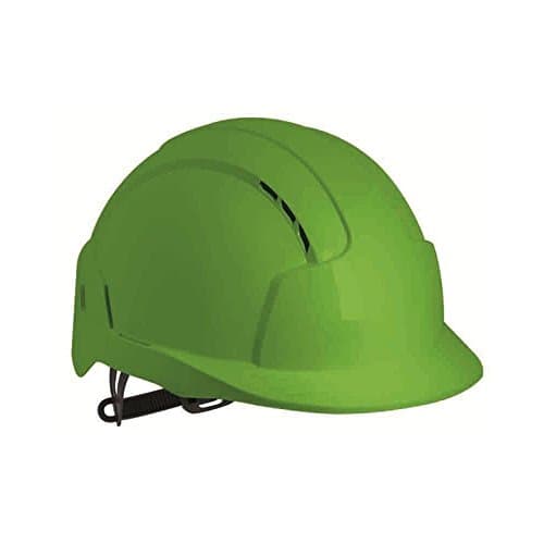 Image of JSP - EVOLite Lightweight ABS Safety Helmet Slip Ratchet Green Vented (AJB160-000-300)