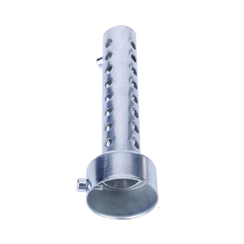 Image of ZXDTVFGN 35mm 42mm 45mm 48mm Universal Silver Motorcycle Exhaust Muffler Insert Baffle Adjustable Silencer Noise Eliminator Replacement Parts (154x42mm)