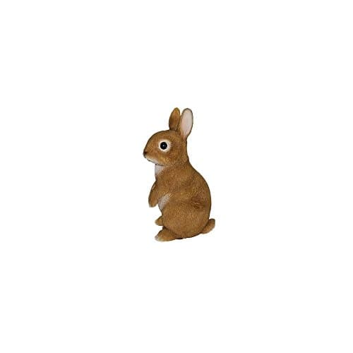 Image of Young Rabbit Real Life Resin Ornament by Vivid Arts