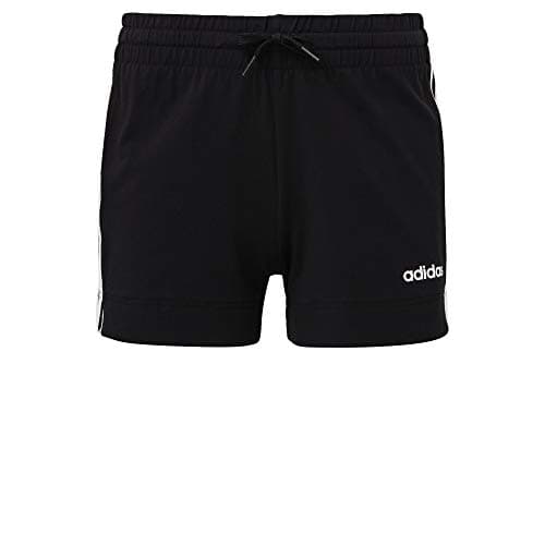 Image of Adidas Women Essentials 3-Stripes Shorts - Black/White, Small