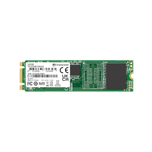 Image of Transcend 32 GB M.2 SATA III SSD Type 2280 MLC