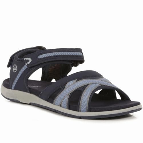 Image of Regatta Womens Santa Clara Lightweight Walking Sandal - Navy - 5 UK