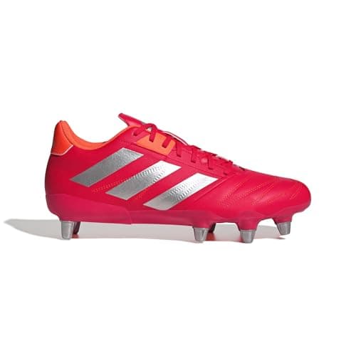 Image of Adidas Elite Rugby Cleat, Kakali, Alphaskin, Lucid Red/Footwear White/Team Solar Orange (IH2756), 28.0 cm