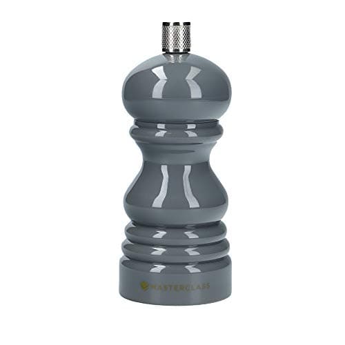 Image of MasterClass Pepper or Salt Grinder, Plastic, Grey, 12 cm