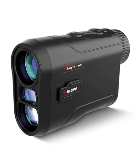 Image of Golf Rangefinder with Slope, 1000 Yards Range Finder Golf, 6X Magnification, Flag Locking Vibration, Rechargeable Laser Range Finder