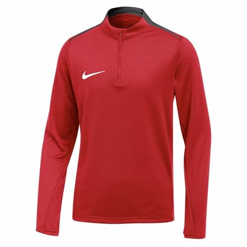 Image of Nike FD7671-657 Dri-FIT Academy Pro 24 Drill Top K T-Shirt Unisex University RED/University RED/White Size XS