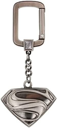 Image of DC Comics Superman Logo Pewter Key Ring