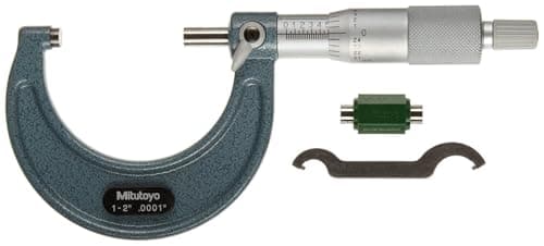 Image of Mitutoyo 103-132 Micrometer 1-2" with 0.0001" Graduation