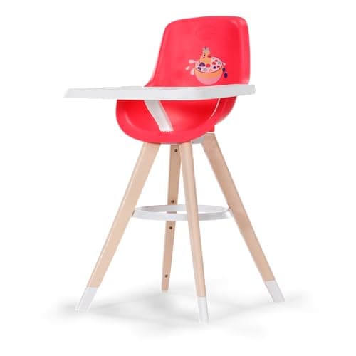 Image of BABY born High Chair in Scandi design with table, accessories for 36 cm & 43 cm dolls