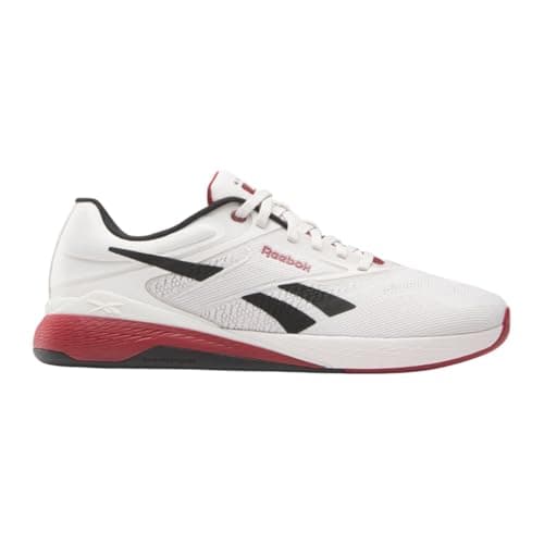 Image of Reebok Unisex Nano X5 Trainers, Luxe Grey Retro Red Black, 6.5 UK