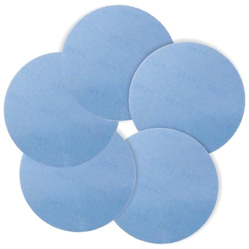 Image of 225mm Sanding Discs 10Pcs Mesh Sandpaper 180 Grit Hook And Loop for Random Orbital Sander, Ceramic Abrasive Dust-Free Anti-Blocking Mesh Sheet for Car Wood Wall Floor Sanding