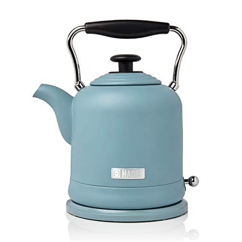 Image of Haden Highclere Electric Kettle - 3000W Fast Boil, Cordless, 360 Base, Cup Markings - 1.5L Stainless Steel Kettle - Lightweight, Easy To Fill, Empty And Clean