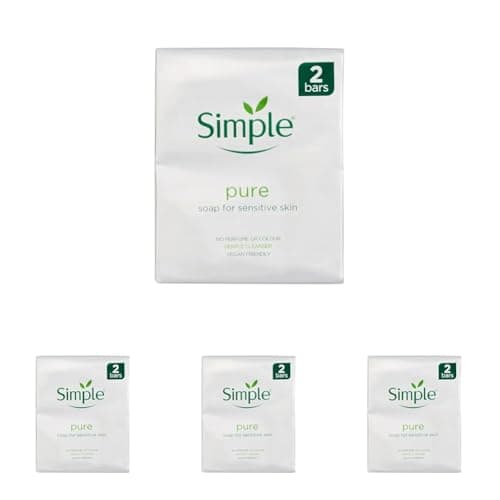 Image of Simple Soap 2 x 100g (Pack of 4)